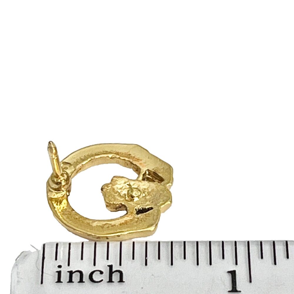 Vtg Gold Tone Claddagh Pin Tie Tac Hat Lapel Irish Celtic Friendship Hands Love - Picture 7 of 7